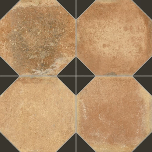 Керамогранит Peronda FS Nonna Black Decor LT матовый коричневый 3388941563 45,2х45,2 см