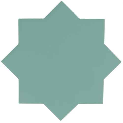 Керамогранит Equipe Порто Стар Йаде / Porto Star Jade матовый зеленый 30625 16,8х16,8 см