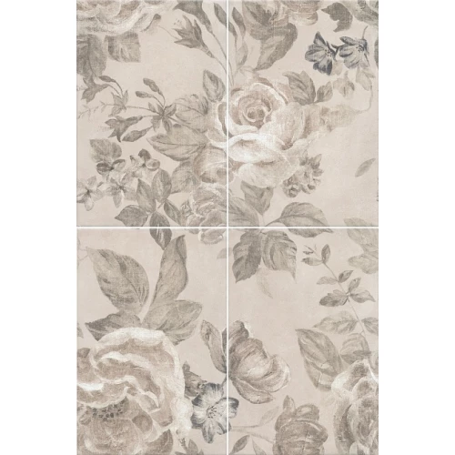 Панно Kerama Marazzi Александрия светлый из 4 частей 8271\4x\3F 60х40 см