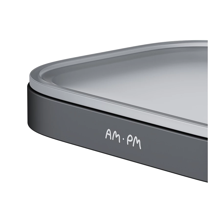 Стеклянная мыльница с настенным держателем Am Pm Func черный A8F34222