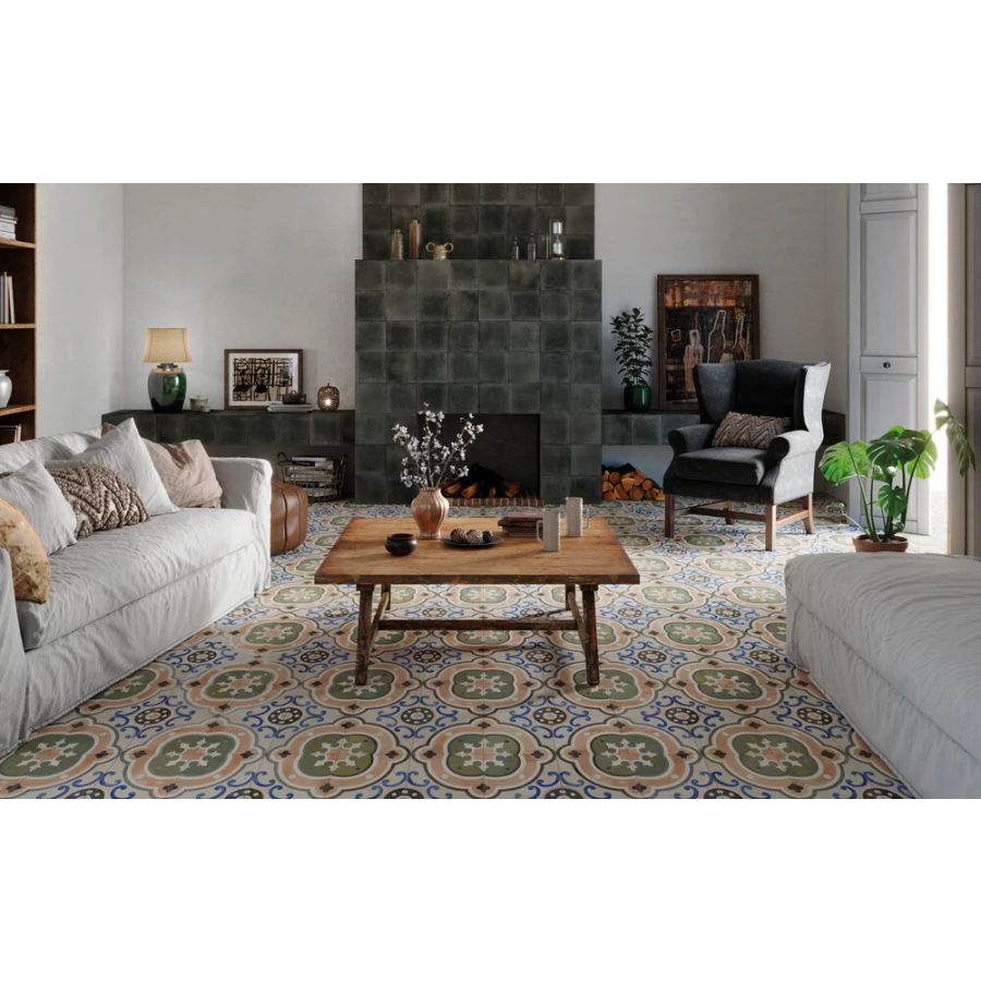 Керамическая плитка Peronda FS Barna Raval матовая многоцветная 0100337764 45х45 см