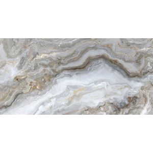 Керамогранит Neodom Luxury Arabesque Grey Polished глянцевый серый N20352 120x60 см