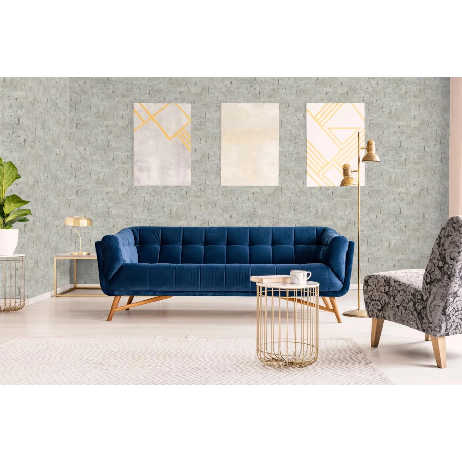 Обои винил на флизелине Marburg Natural Opulence Серый 33254 10,05x0,70 м