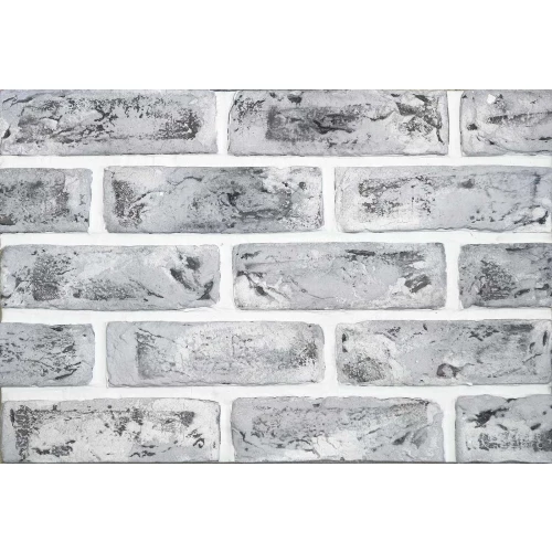 Декоративный камень CasaVaga Старый кирпич 510 серый 21,5*6,5 см