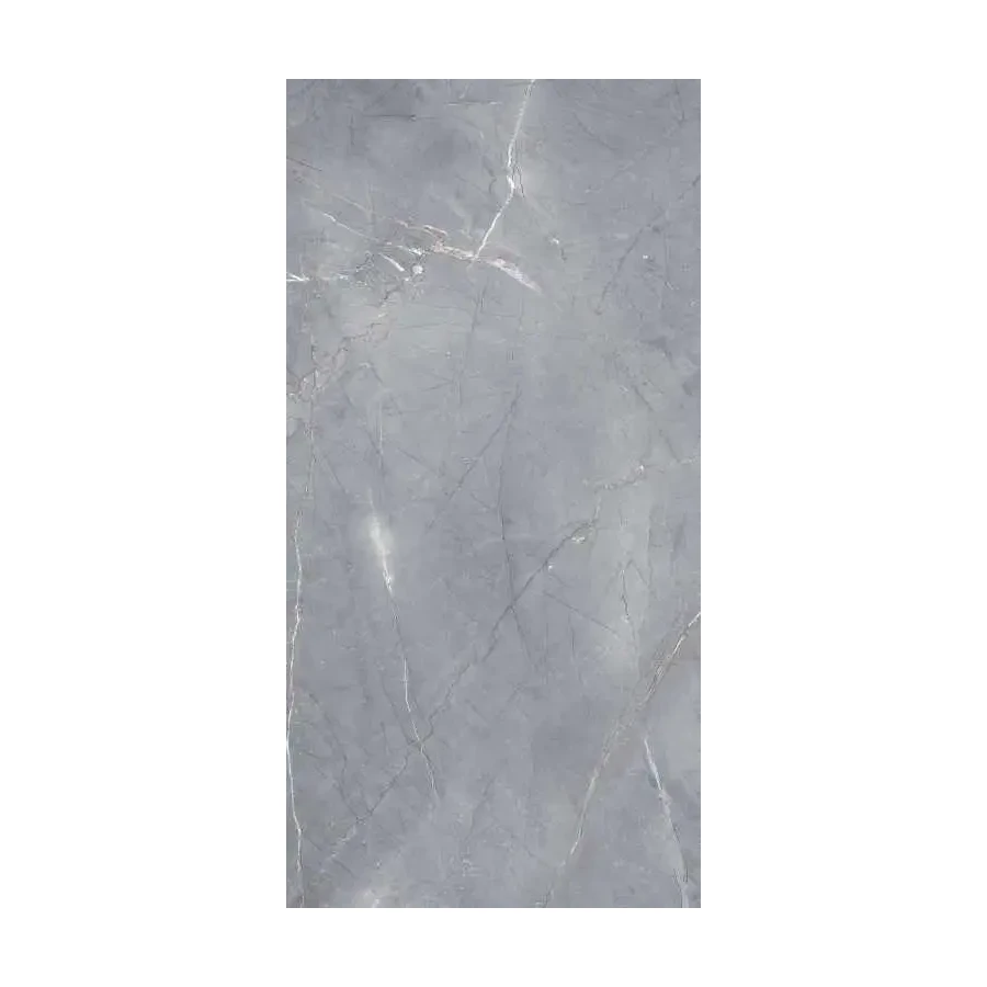 Керамогранит Majorca Tiffany Lumina Grey Full Lap глянцевый серый 120х60 см