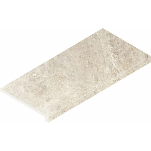 Ступень фронтальная из керамогранита Italon Магма Айс матовая бежевая 620070002945 60х33 см
