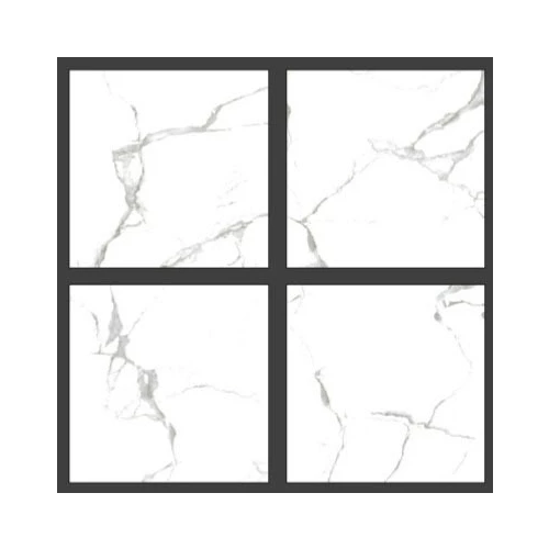 Керамогранит Meili Ceramica Satuario Smoke белый 60х60 см