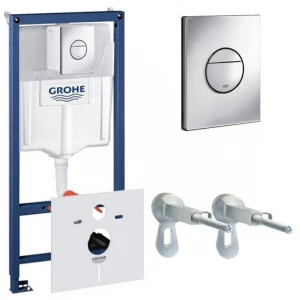 Инсталляция для унитаза Grohe Rapid SL в комплекте с клавишей 38813001