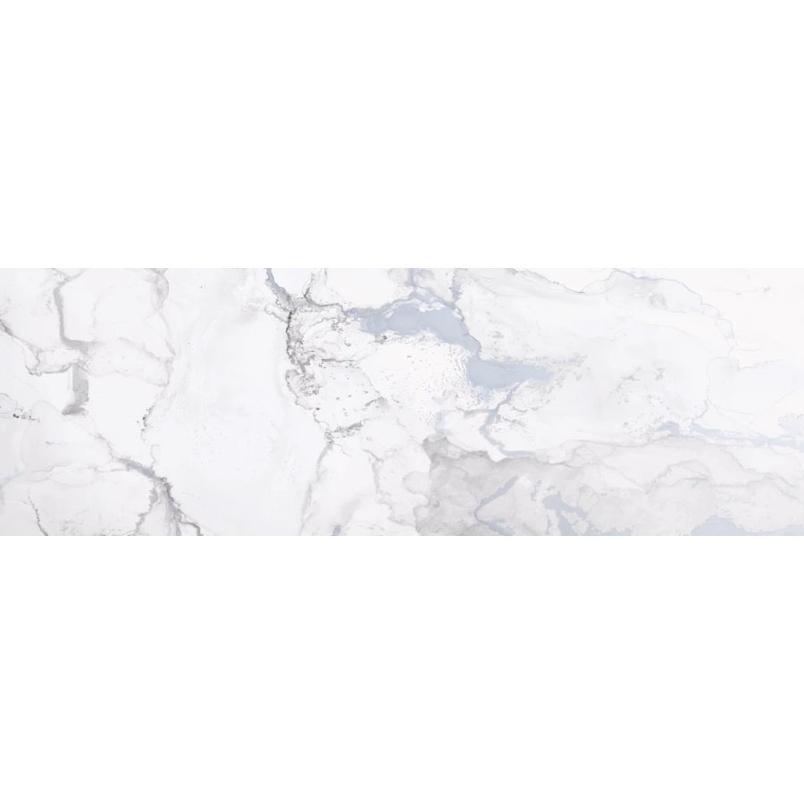 Плитка настенная Primavera Tiziana Aqua Blue A glossy GL05A 90х30 см