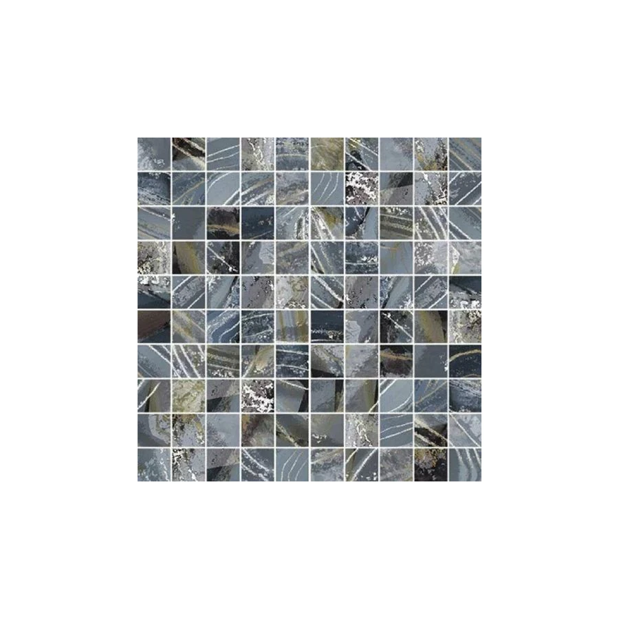Керамогранит Ceramiche Brennero Mosaico Legend Blu синий 28.8*28.8 см