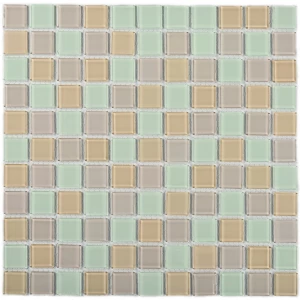 Мозаика Bonaparte Стеклянная мозаика Nice 25х25 глянцевая многоцветная 30х30 см