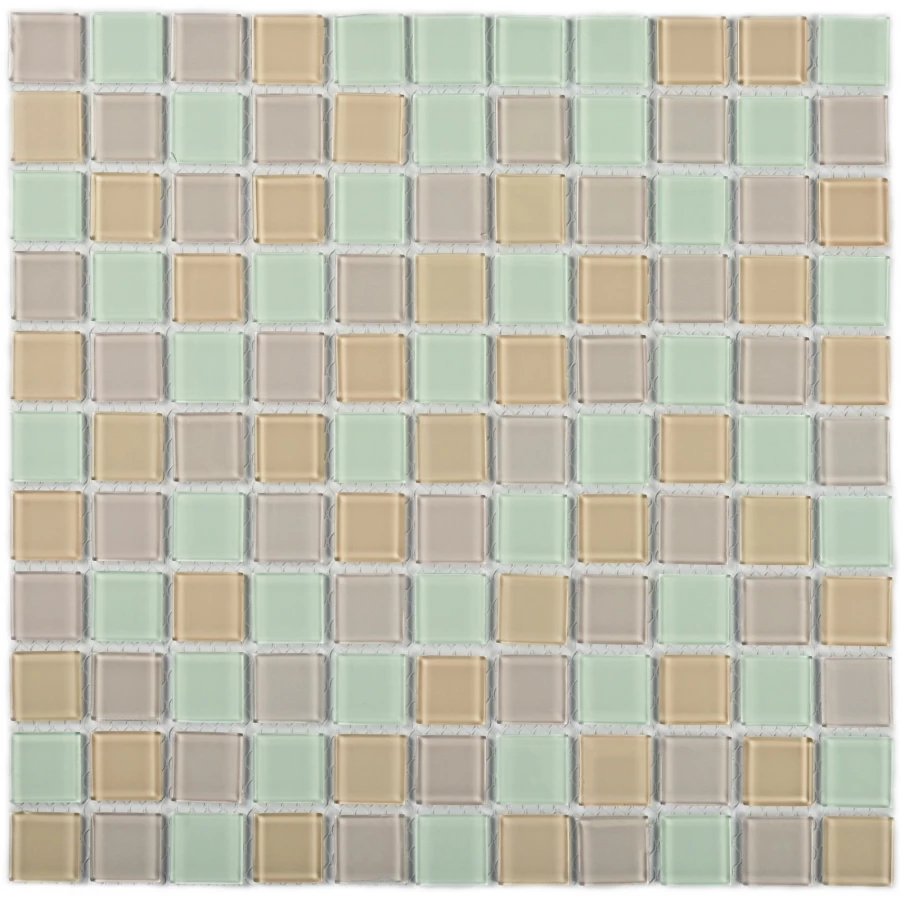 Мозаика Bonaparte Стеклянная мозаика Nice 25х25 глянцевая многоцветная 30х30 см