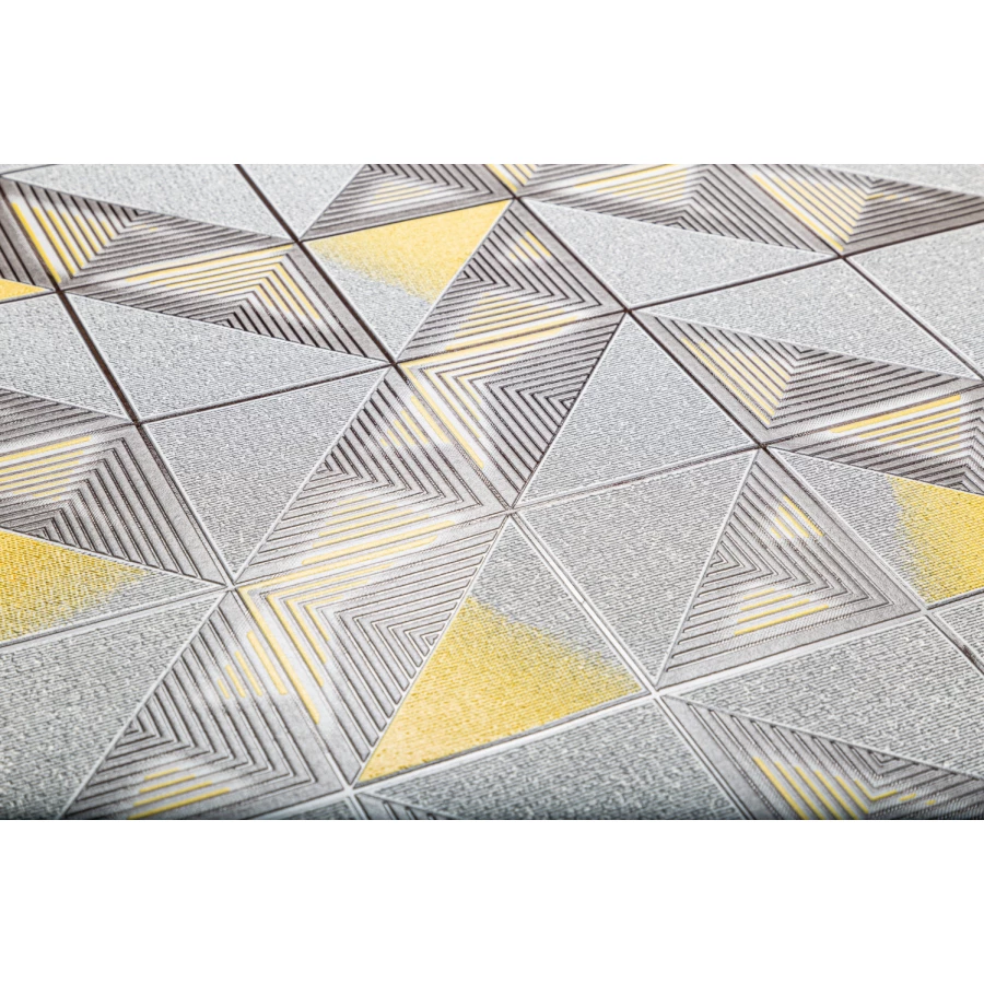 Обои бумажные Palitra Home HomeColor Trio серые HC11044-43 0.53х10.05 м