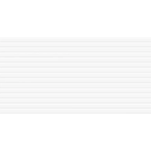 Плитка настенная PrimaVera Ликаон Рельеф 1 глянцевая белая TP3600AY1 60х30 см