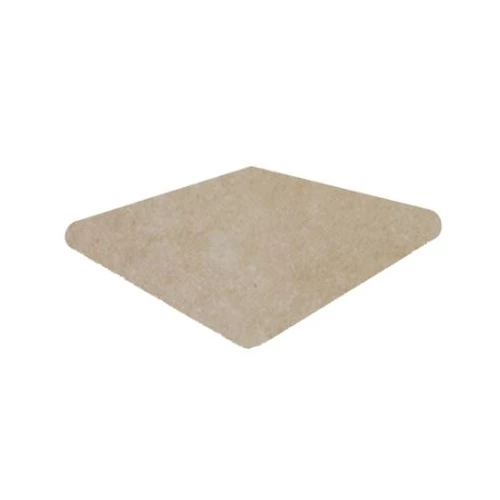 Клинкерная плитка Gres de Aragon Capri Esquina Redonda Beige матовая бежевая 905096 33х33 см