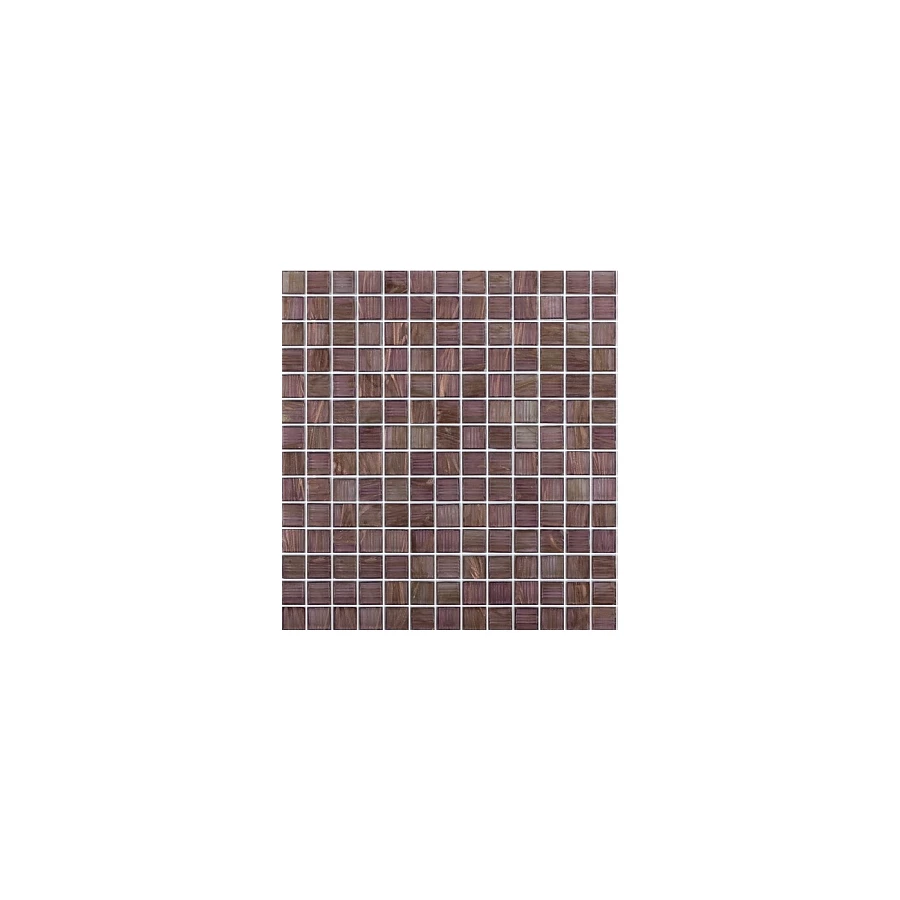 Стеклянная мозаика Rose Mosaic Gold Star сетка 2x2 глянцевая фиолетовая G41(5)322x322 32,2х32,2 см