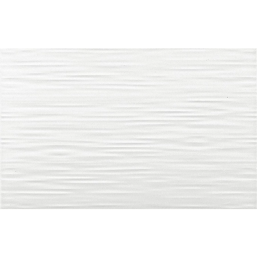 Плитка настенная Шахтинская плитка Камелия верх 01 глянцевая белая 010101003776 40х25 см