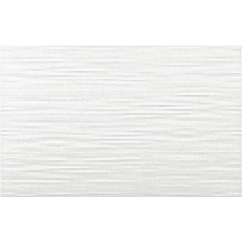 Плитка настенная Шахтинская плитка Камелия верх 01 глянцевая белая 010101003776 40х25 см