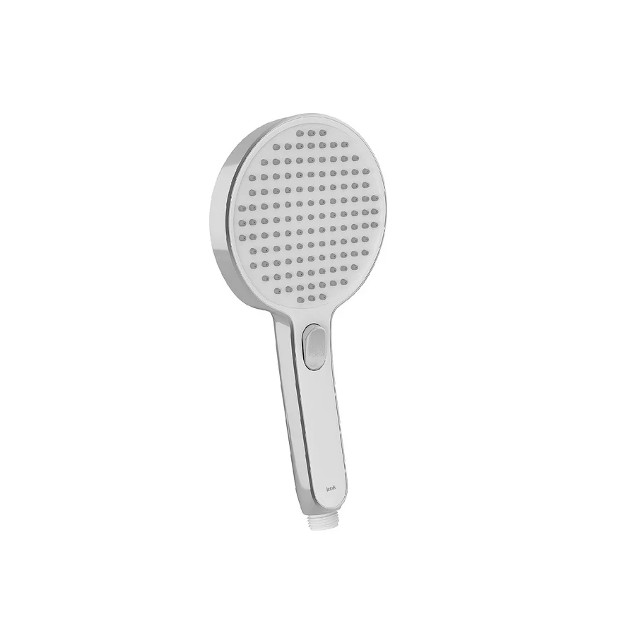 Лейка для душа Iddis Esper круглая хром с белым ESP3FCRi18