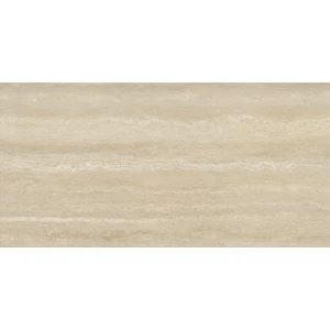 Керамогранит LCM Травертин Ворлд латте / Travertine World Latte матовый карвинг 60120TVW18M 120х60 см