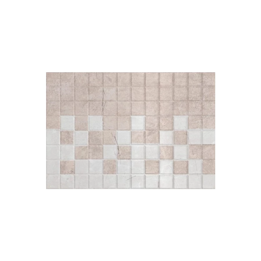 Плитка облицовочная Керамин Аруэ 3Д декор микс бежевый 40х27,5 см