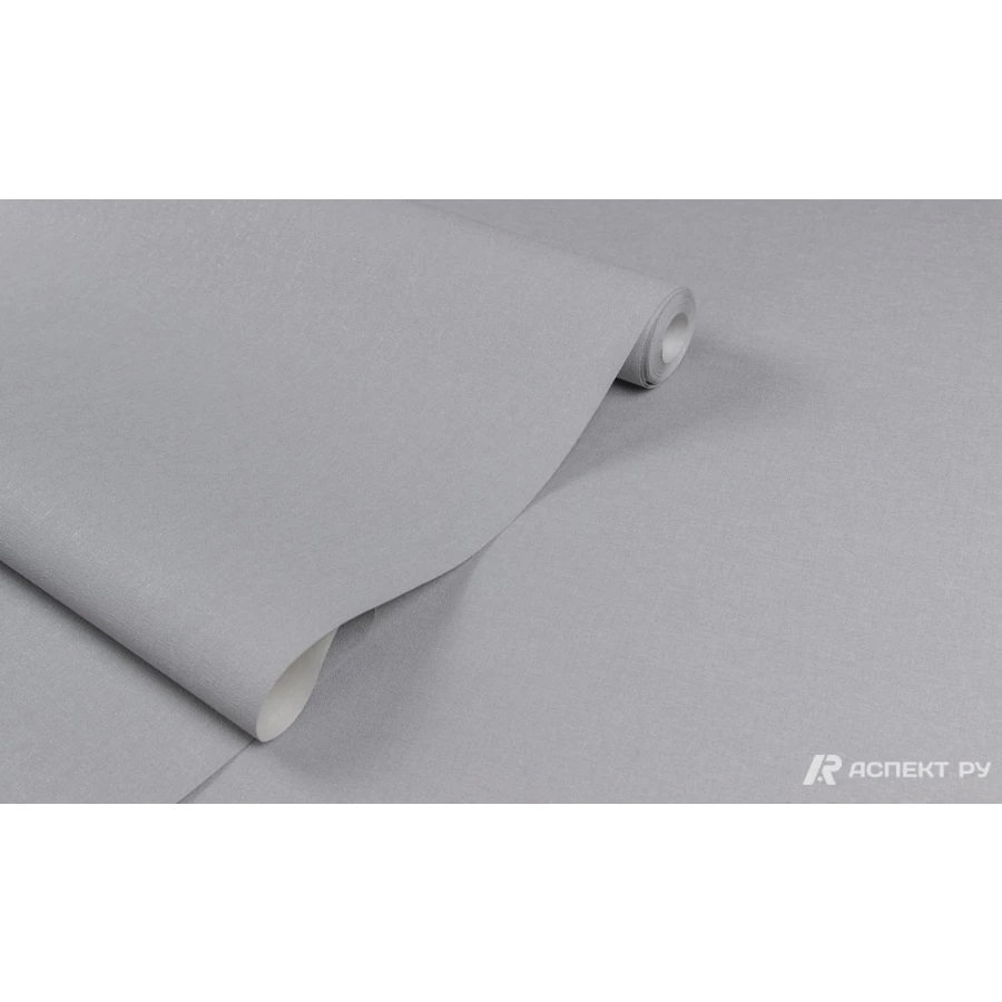 Обои флизелиновые Аспект Deluxe Акцент Текстиль New серые 70604-41 1,06х10,05 м