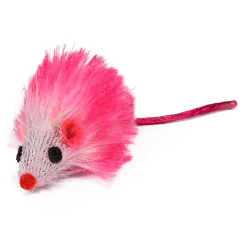 Игрушка для кошек Nobby Мышка длинный ворс 5 см