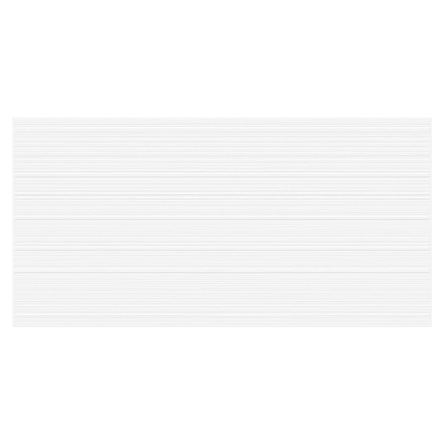 Плитка облицовочная Alma Ceramica Miloni рельефная матовая белая TWU2550MLN30 50х24,9 см