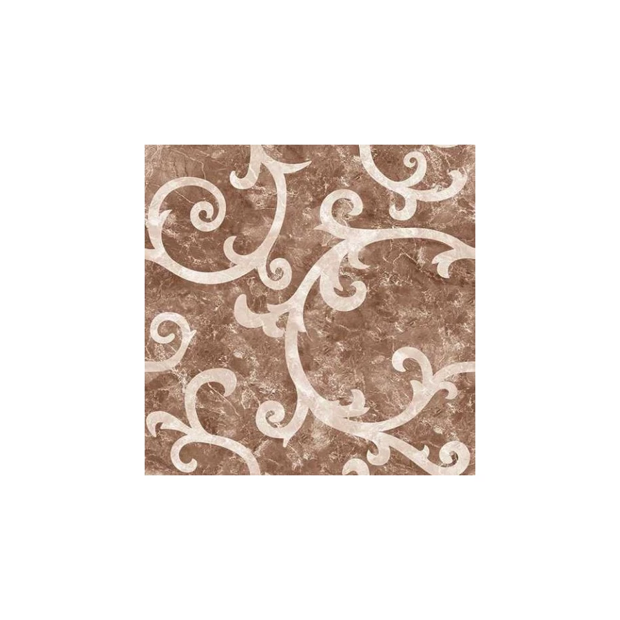 Плитка напольная Eurotile Ceramica Taptal brown 724 TTL2BR 49,5х49,5 см