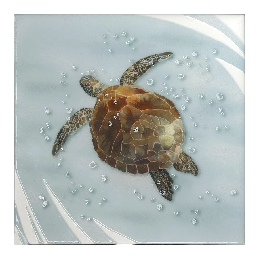 Декор Kerama Marazzi Чудо-озеро 2 полуматовый голубой VT/A452/5009 20x20 см