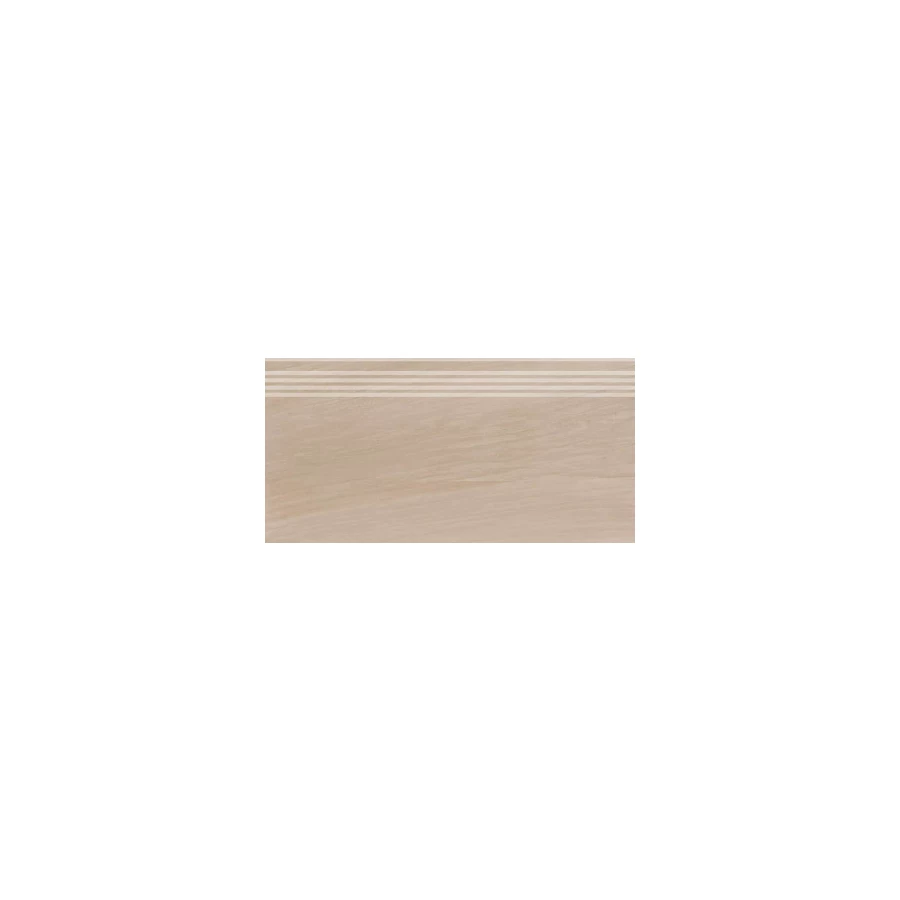 Ступень Kerama Marazzi Слим Вуд беж обрезной SG226100R\GR 30х60