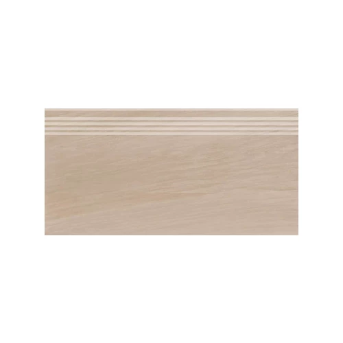 Ступень Kerama Marazzi Слим Вуд беж обрезной SG226100R\GR 30х60
