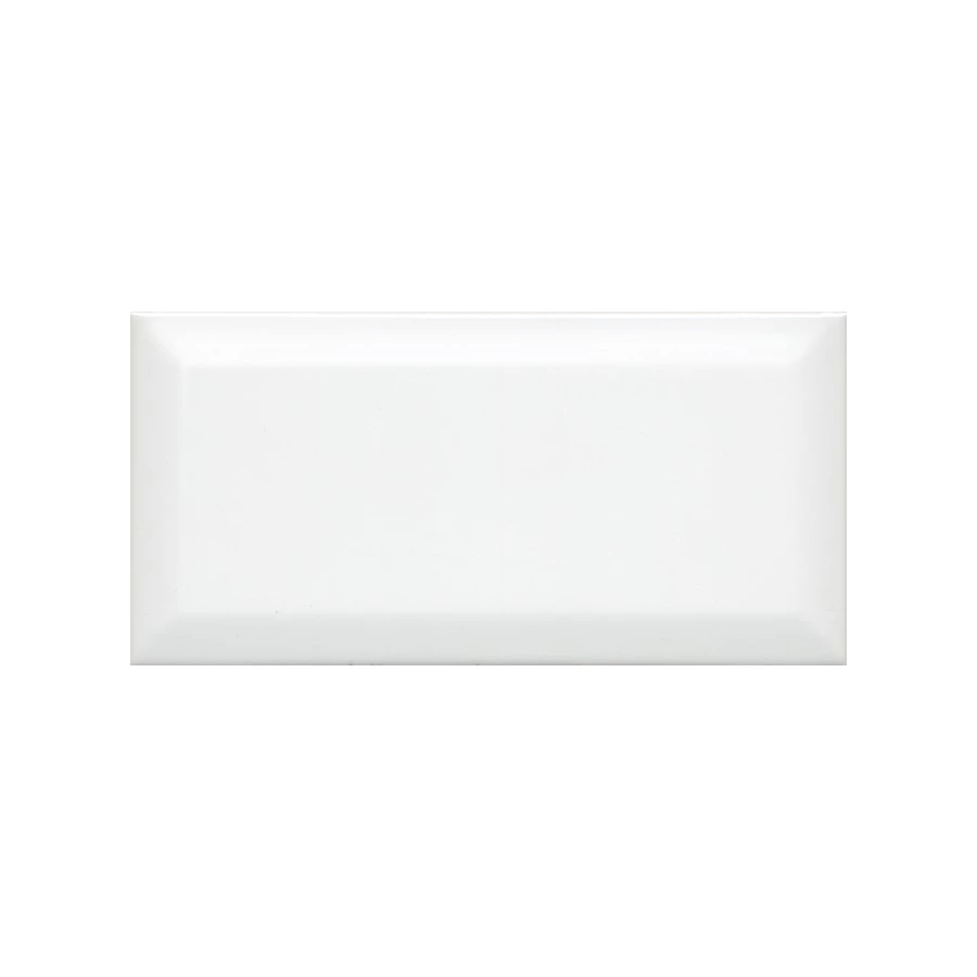 Плитка настенная Kerama Marazzi Бланше грань глянцевая белая 19040 N 20х9,9 см