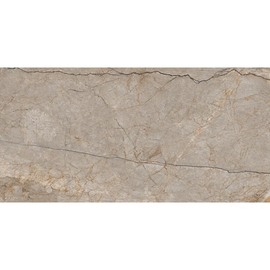 Керамогранит Cersanit Futura тонкий Silver Roots серый ректификат A17124 120х60 см