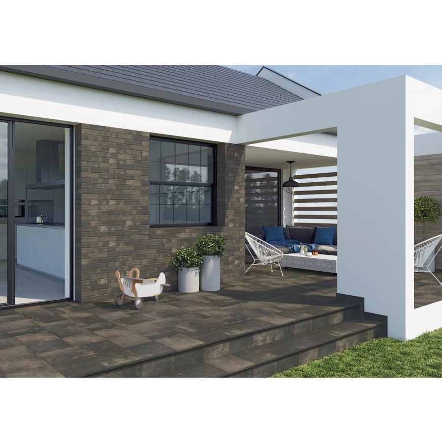 Капинос угловой Paradyz Scandiano Brown Kapinos Stopnica Narozna матовый коричневый 32,8х32,8 см