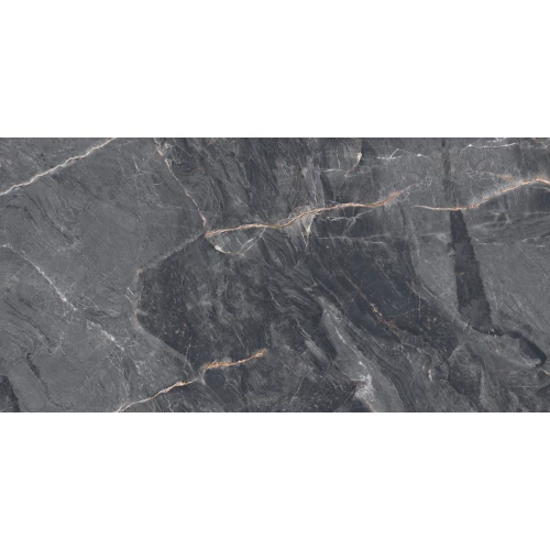 Керамогранит Laparet Jerico Nero карвинг матовый чёрный 120х60 см