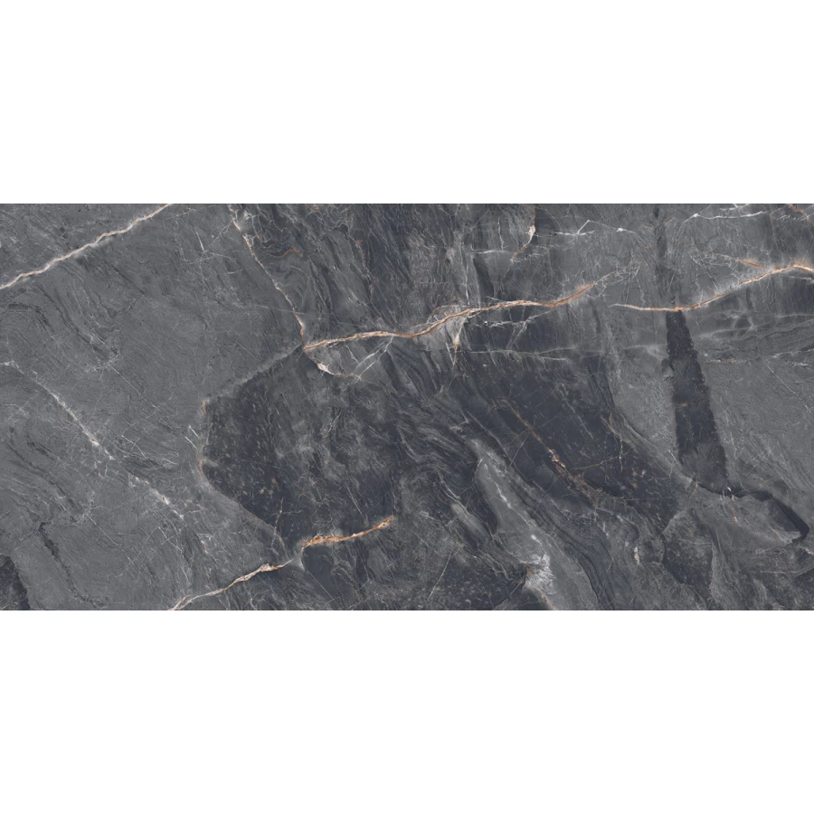 Керамогранит Laparet Jerico Nero карвинг матовый чёрный 120х60 см