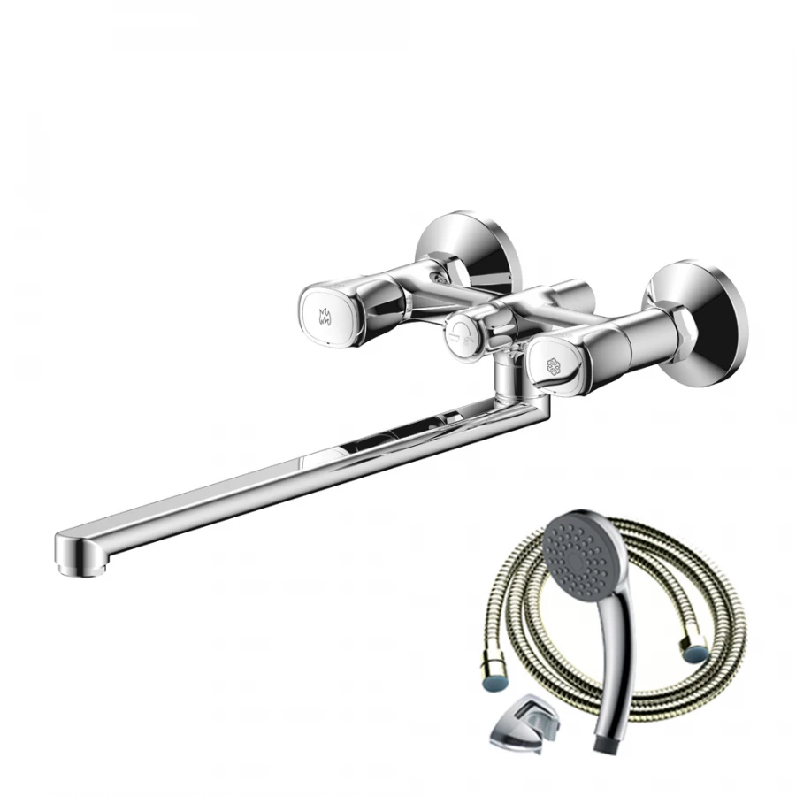 Смеситель Olive`s для ванны с длинным изливом Vasco 27231VS