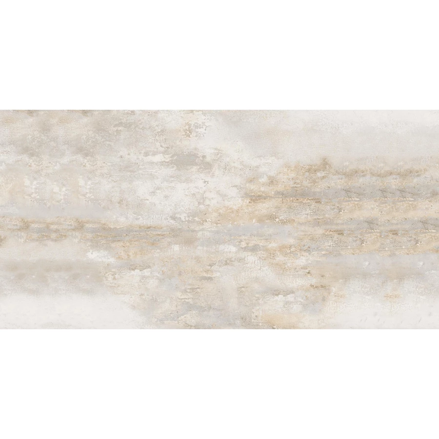 Керамогранит Decovita Pav. Cement white HDR Stone белый 120*60 см