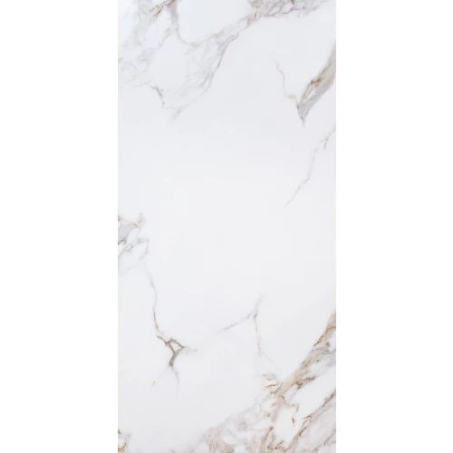 Керамогранит Goldis Tile Carrera White Silky Rectified полуматовый белый AOZ5 OOOC 120х60 см