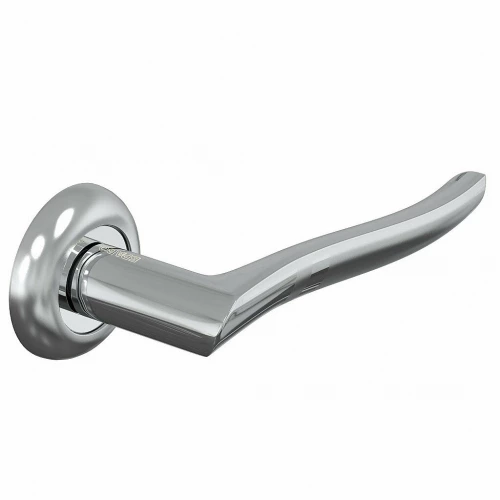 Ручка для двери Bravo A-477 SC/C МатХром/Хром