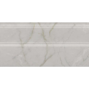 Плинтус Kerama Marazzi Серенада белый глянцевый обрезной FMA030R 30x15 см