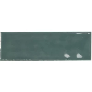 Керамогранит Monopole Artisan Turquoise 002590 глянцевый бирюзовый 15x5 см