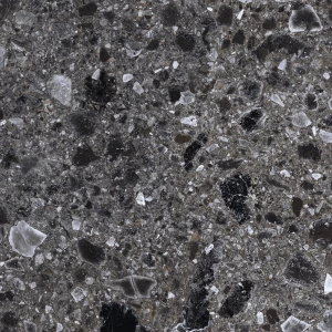 Керамогранит Kerranova Terrazzo Dark Grey K-333/MR 1,8 м2 60x60 см