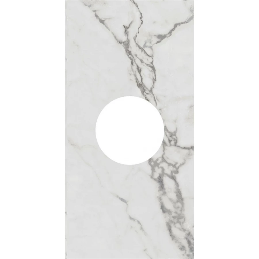 Декор Kerama Marazzi Коррер наборный глянцевый белый ID159 60x30 см