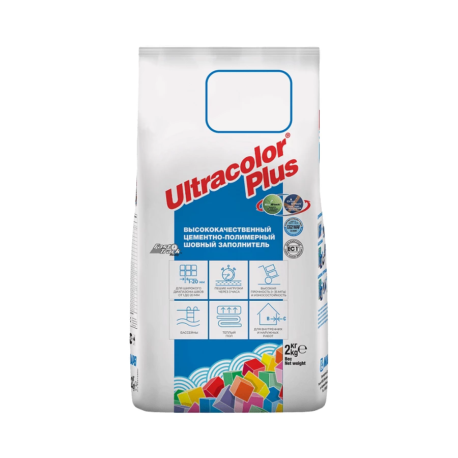 Затирка Mapei Ultracolor plus N136 Гончарная глина 6013602 2 кг