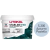 Затирка Litokol Starlike EVO эпоксидная двухкомпонентная S.300 Azzurro Pastello L0485310002 1 кг