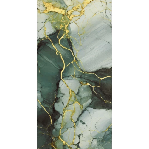 Керамогранит Seratonia Glossy Dream Gold светло-зеленый 120х60 см