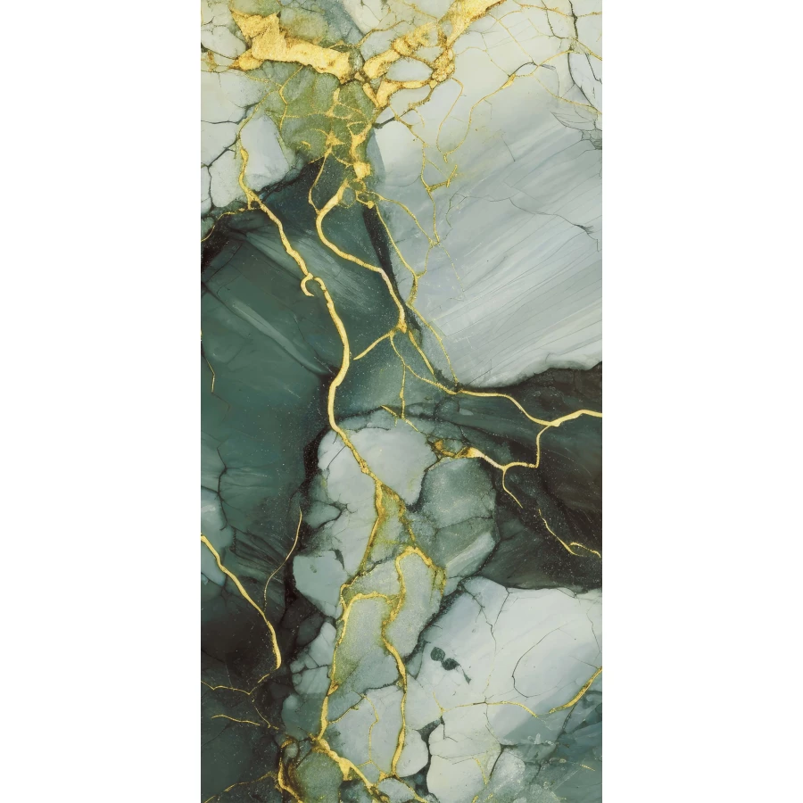 Керамогранит Seratonia Glossy Dream Gold светло-зеленый 120х60 см