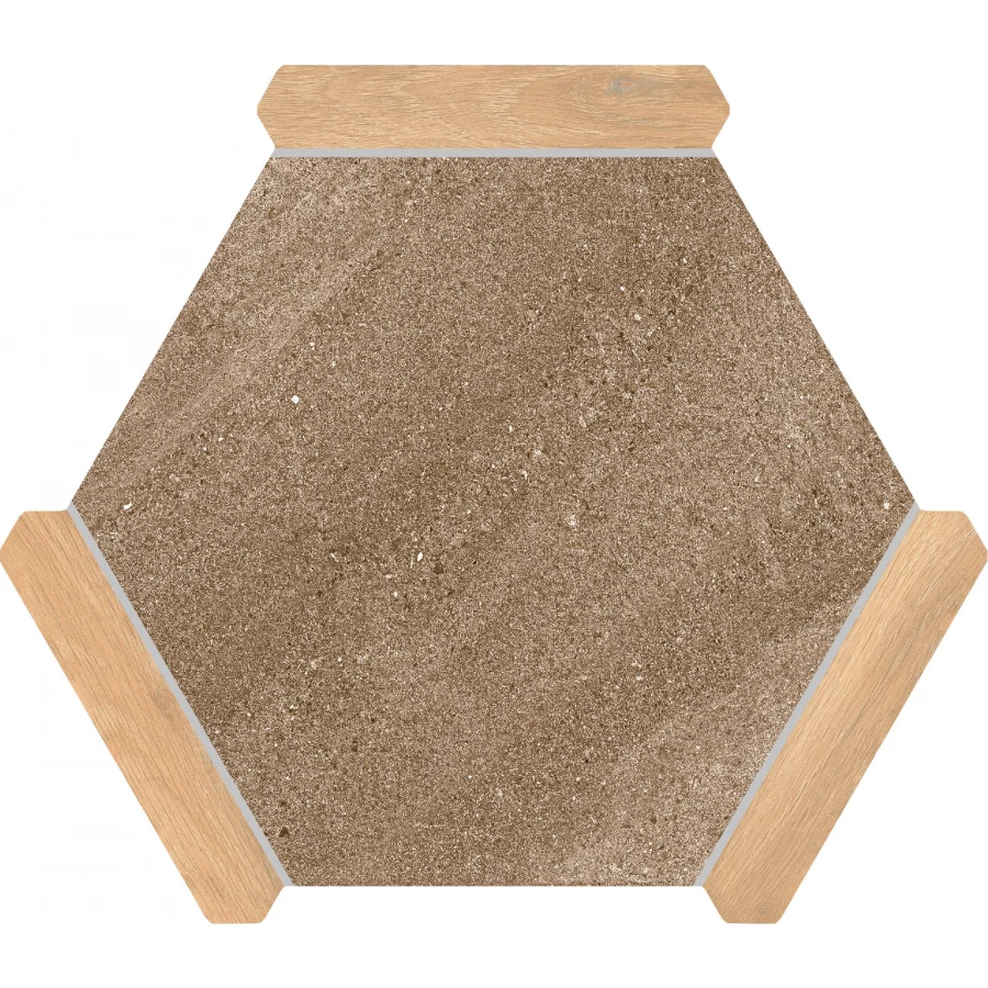 Керамогранит Monopole Avant Sacramento Marron Pino 25х22 см